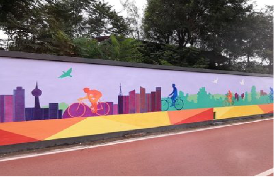 铜仁墙体彩绘-围墙