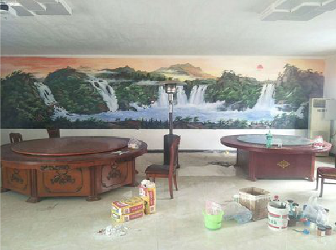 铜仁墙绘-写实风景