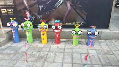 铜仁商业区彩绘