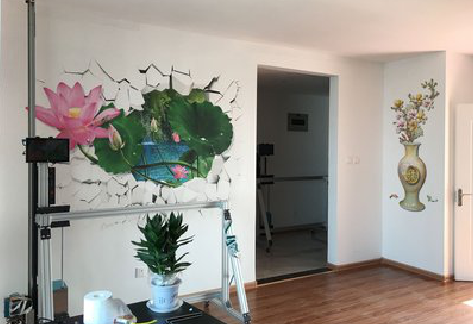 铜仁墙体彩绘相比墙纸的优势。