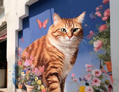 铜仁自己绘制有个性的手绘墙