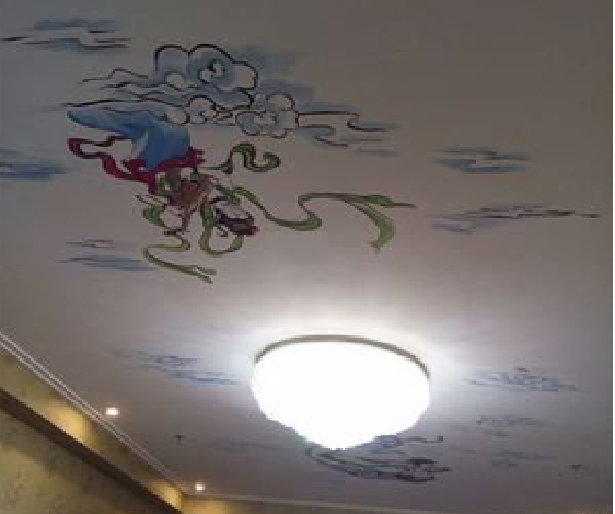 铜仁如何快速绘制天花板上的手绘墙？