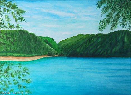 铜仁在墙绘中，如何绘画绿水青山？