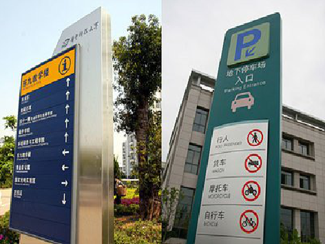 铜仁导向标识的设计作用。